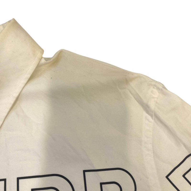 Men's Horseferry Print Shirt White Size M