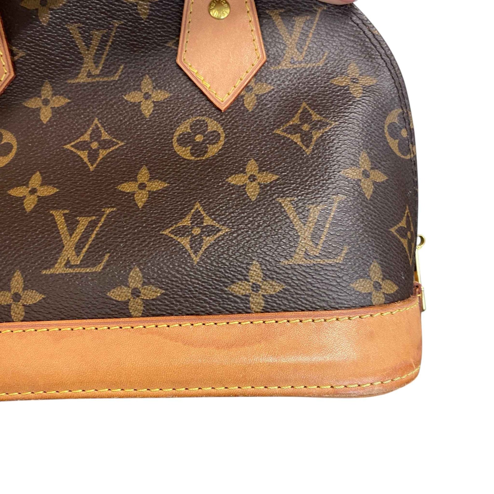 Women's Monogram Alma Bb Bag Brown - Photo 16