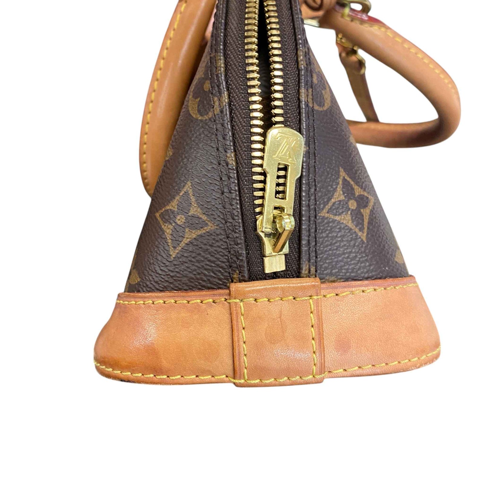 Women's Monogram Alma Bb Bag Brown - Photo 18