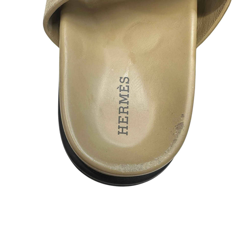 Women's Chypre Slides Beige Size EU 38 / UK 5