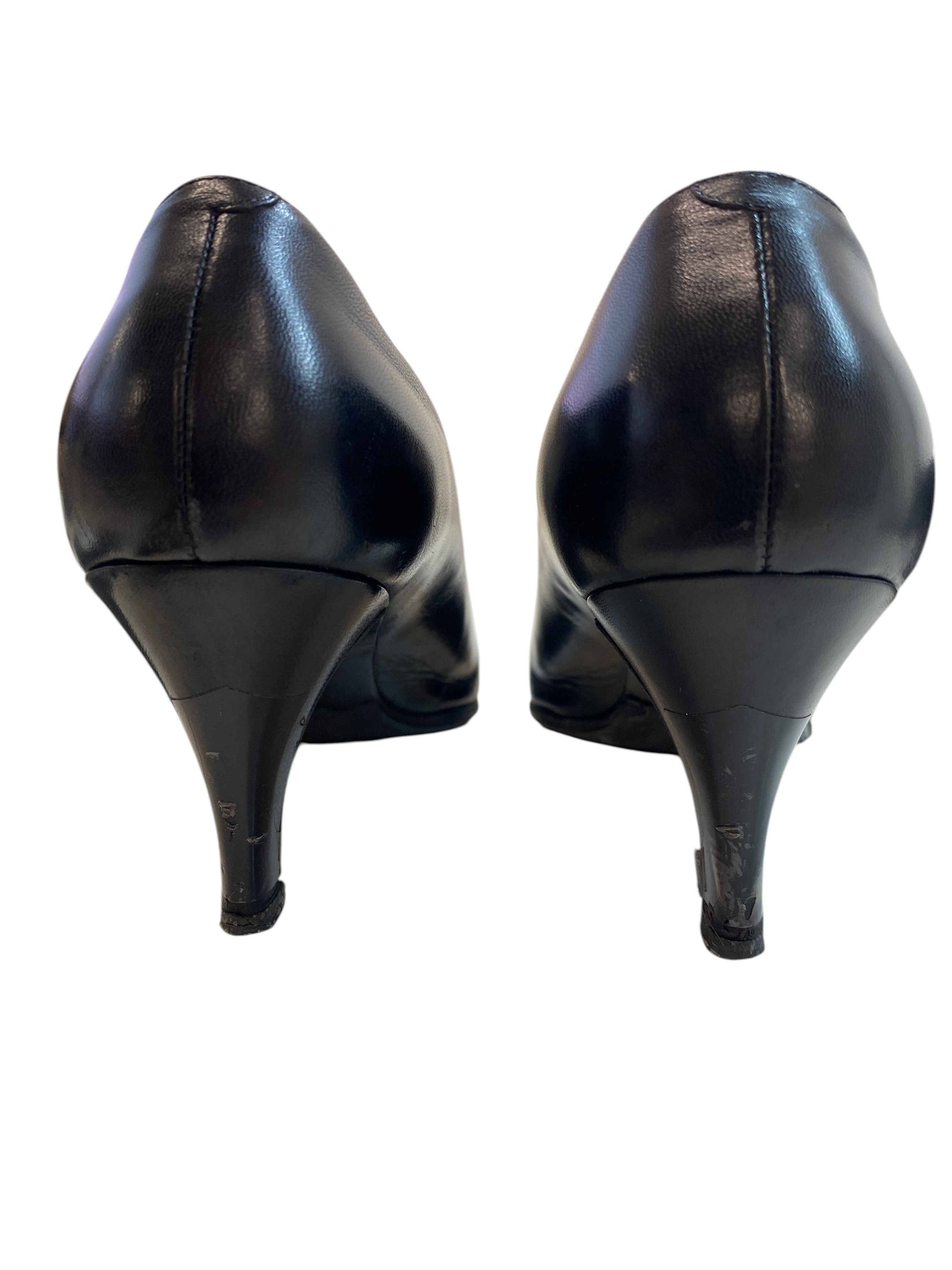 Women's Classic Pump Heels Black Size EU 38 / UK 5 - Photo 12