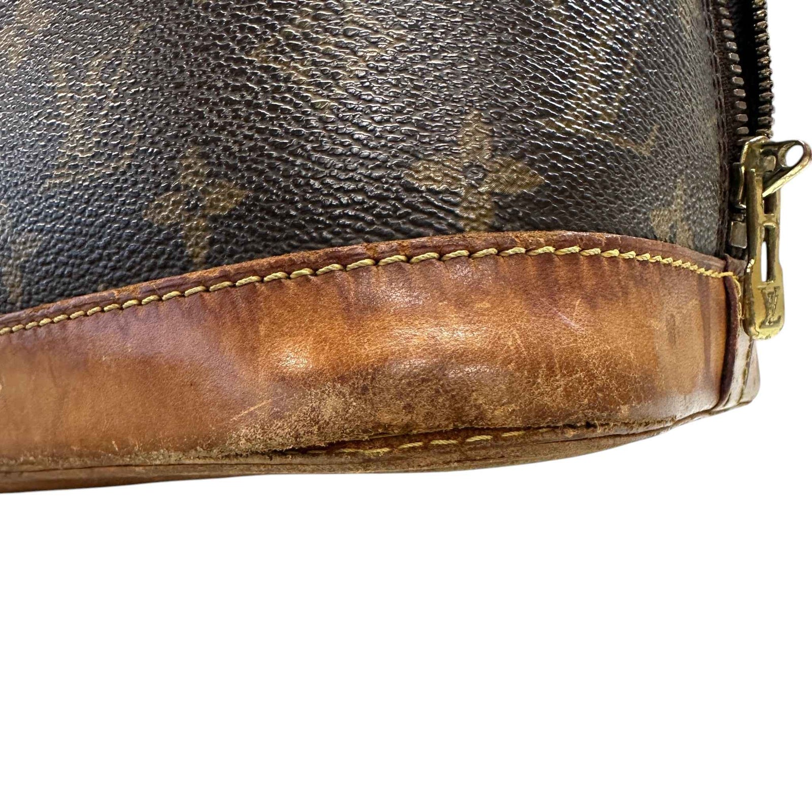 Women's Monogram Alma Pm Bag Brown - Photo 14