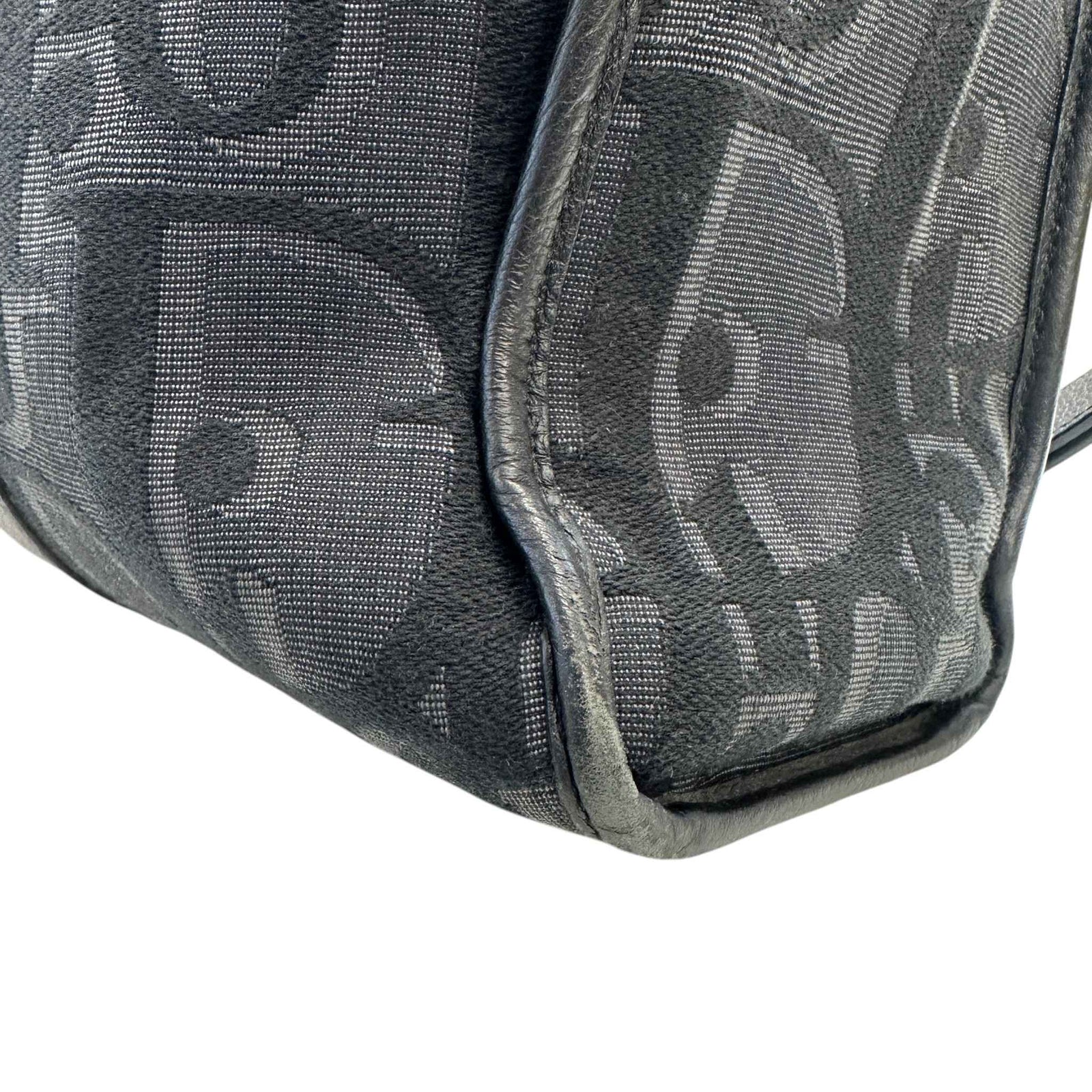 Men's Fabric Homme East-West Tote Bag Black - Photo 15