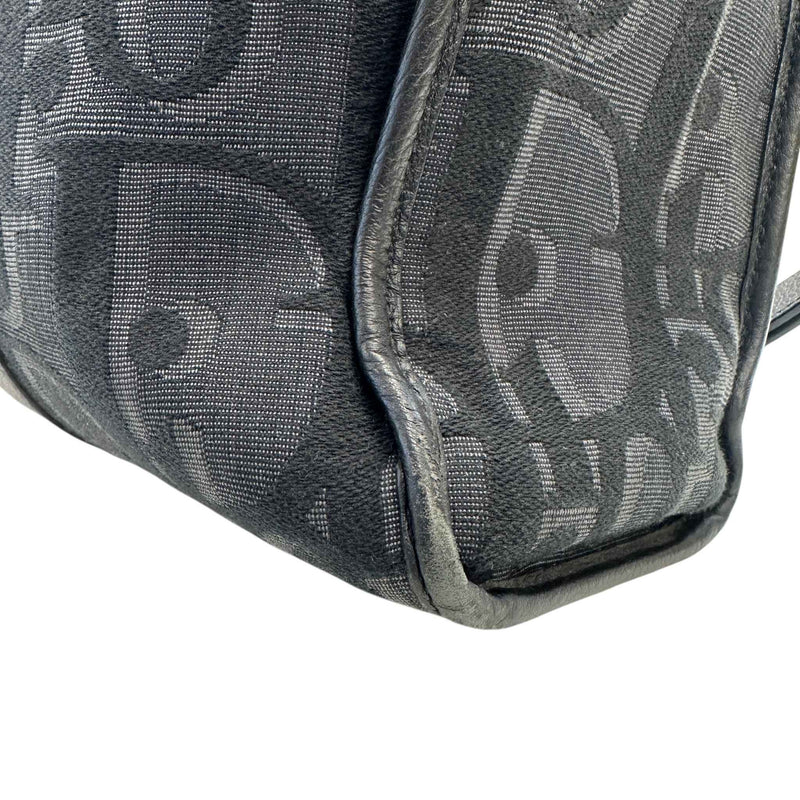 Men's Fabric Homme East-West Tote Bag Black
