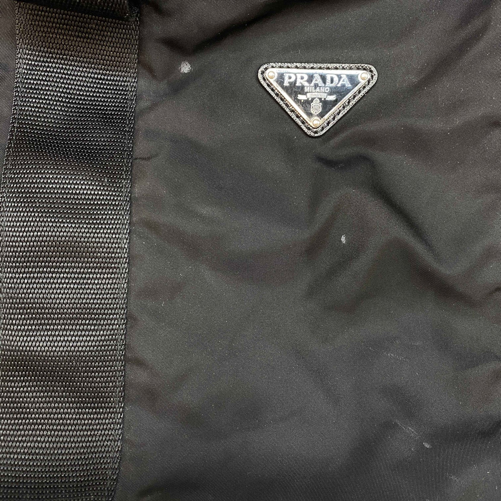 Men's Tessuto Nylon Travel Bag Black - Photo 14