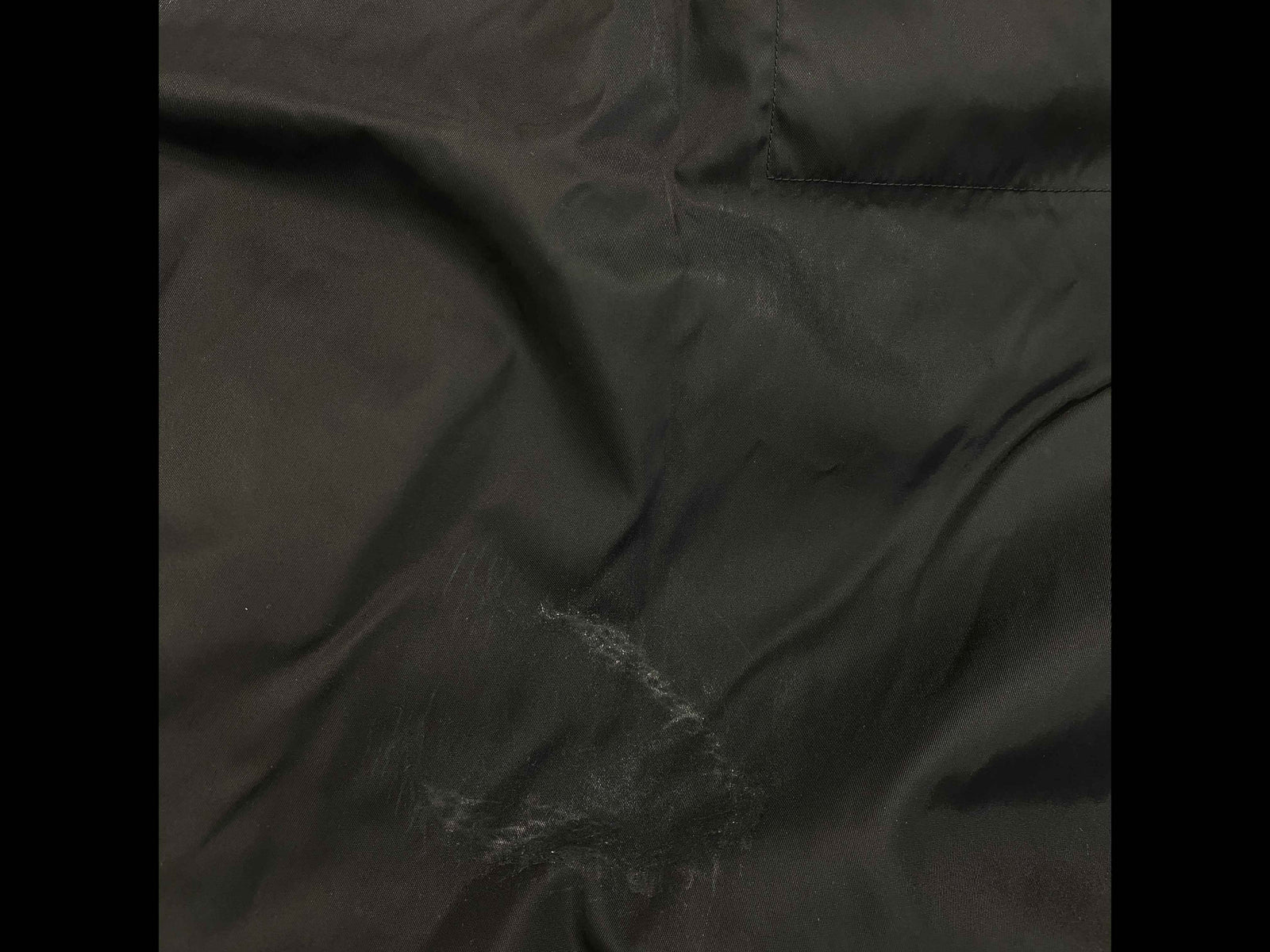 Men's Re-Nylon Plaque Logo Polo Shirt Black Size S - Photo 8