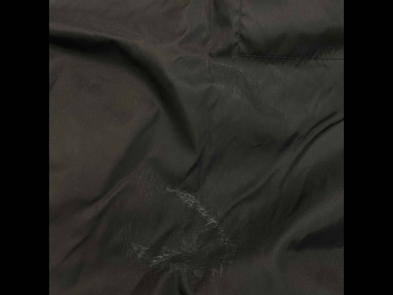Men's Re-Nylon Plaque Logo Polo Shirt Black Size S