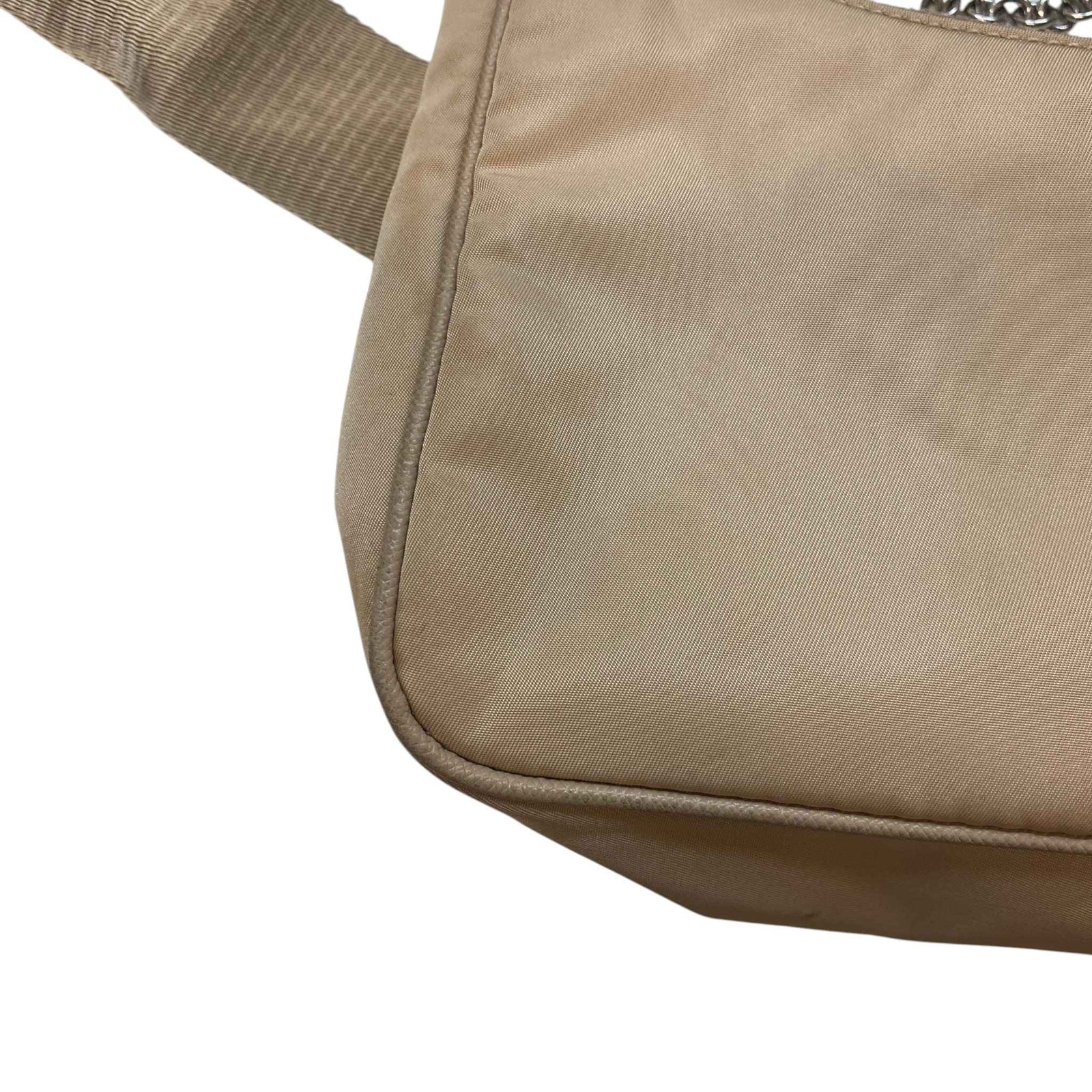 Women's Re-Edition 2005 Nylon Crossbody Bag Beige - Photo 17
