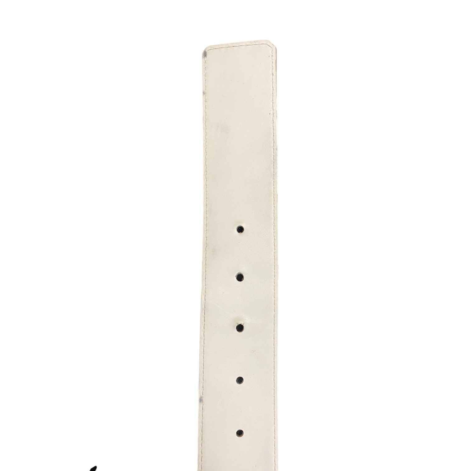 Men's Prism Ceinture Belt White Size Waist 36" - Photo 11