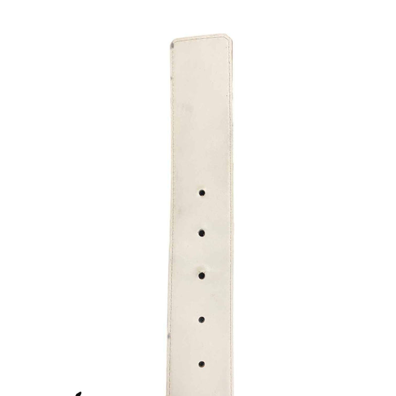 Men's Prism Ceinture Belt White Size Waist 36"