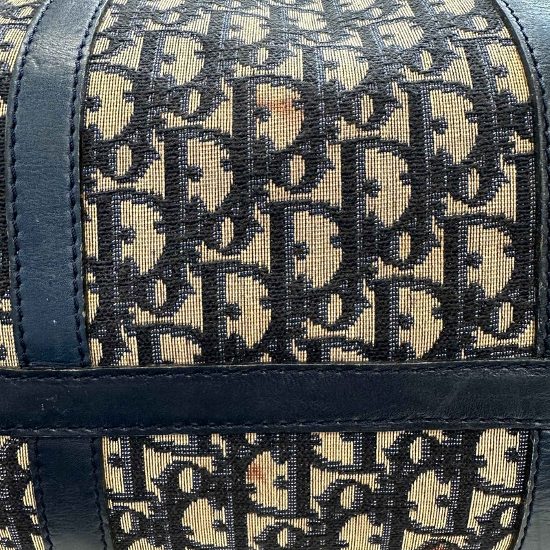 Women's Oblique Boston Bag Navy