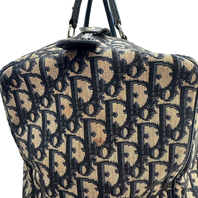 Women's Oblique Boston Bag Navy