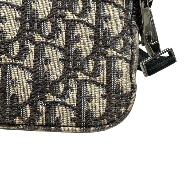 Men's Safari Oblique Messenger Bag Navy