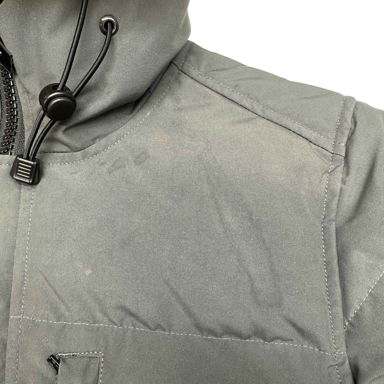 Men's Carson Down Jacket Grey Size M - Photo 9