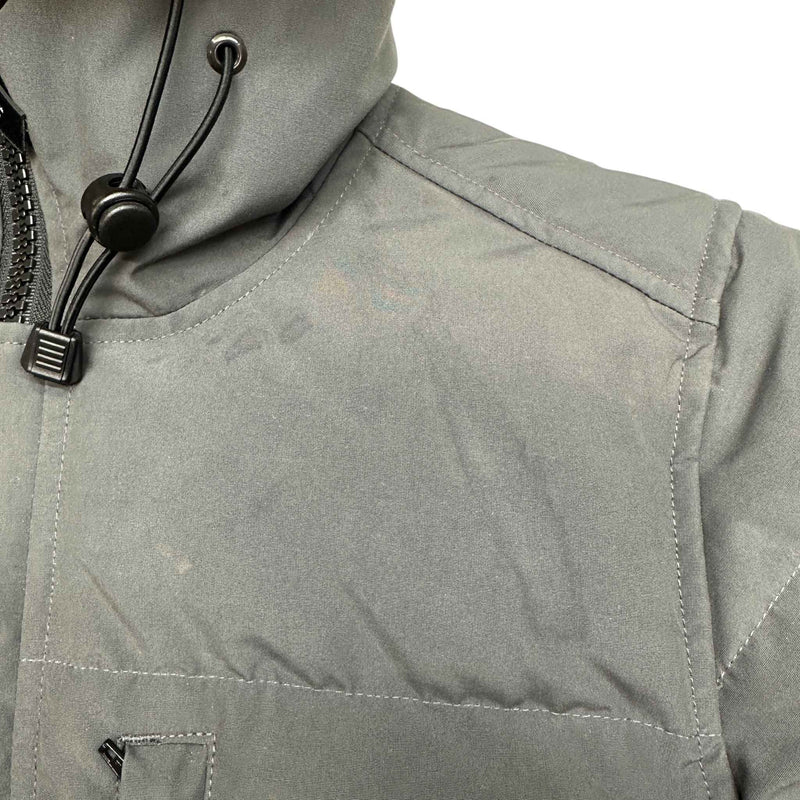 Men's Carson Down Jacket Grey Size M