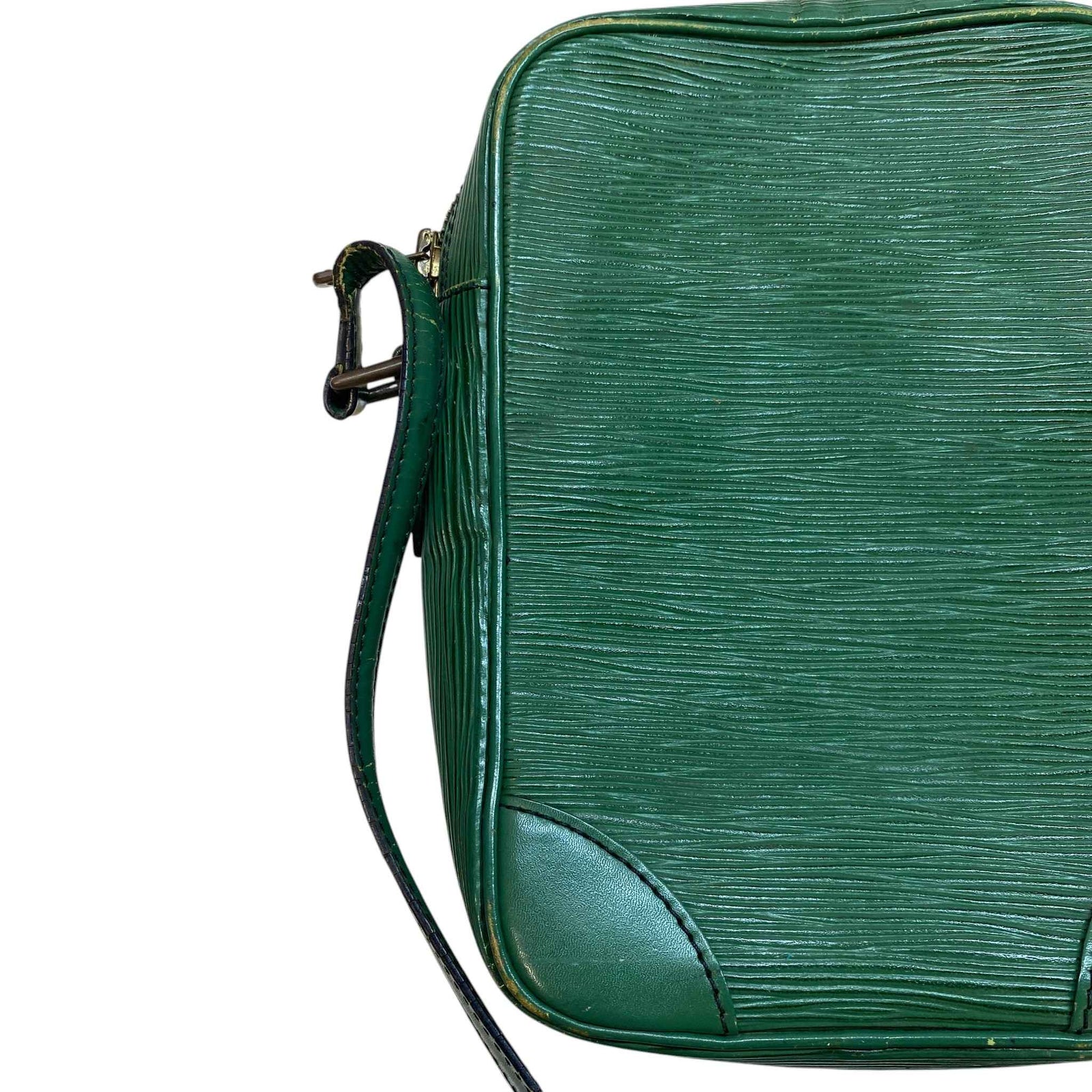 Men's Epi Danube Crossbody Bag Green - Photo 13