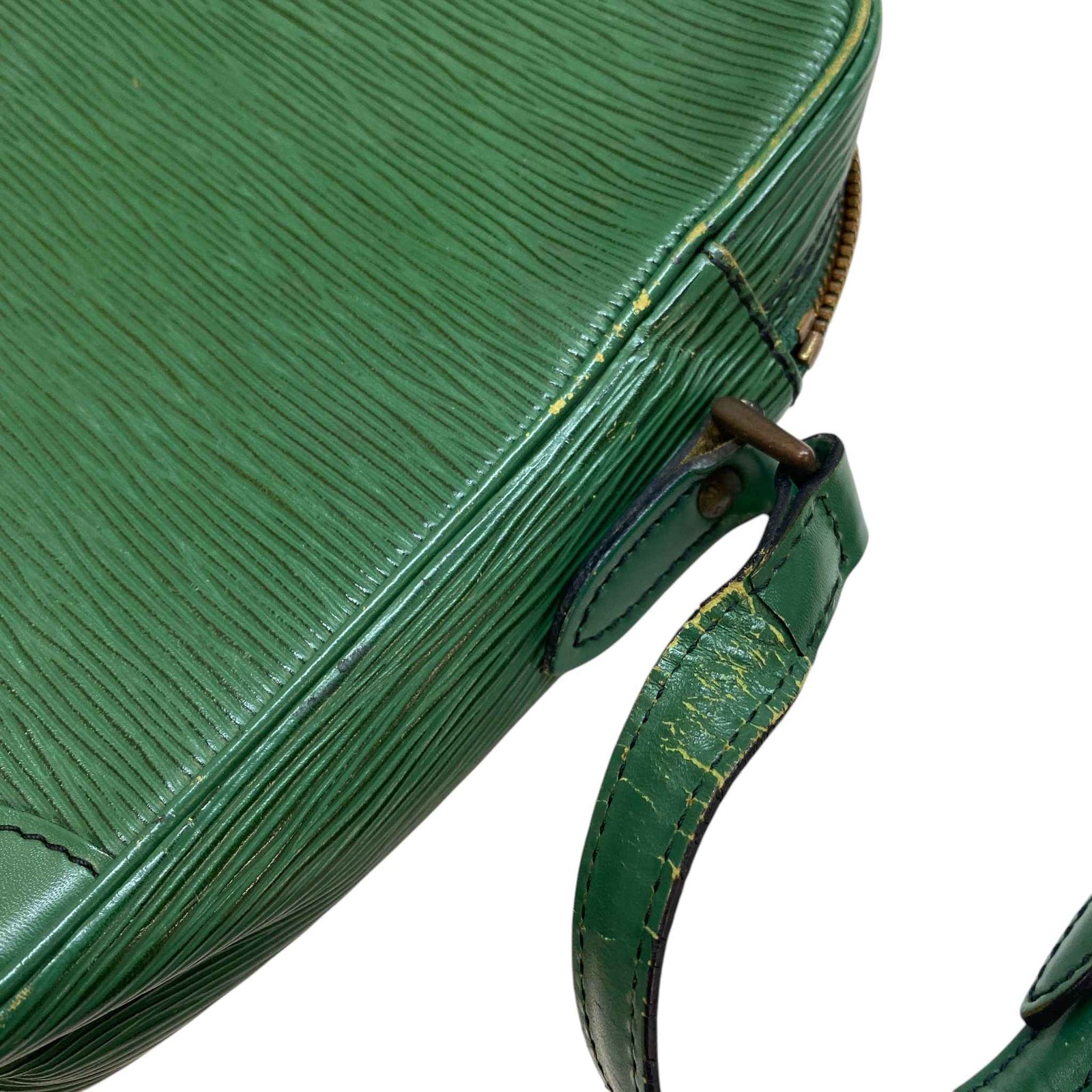 Men's Epi Danube Crossbody Bag Green - Photo 16