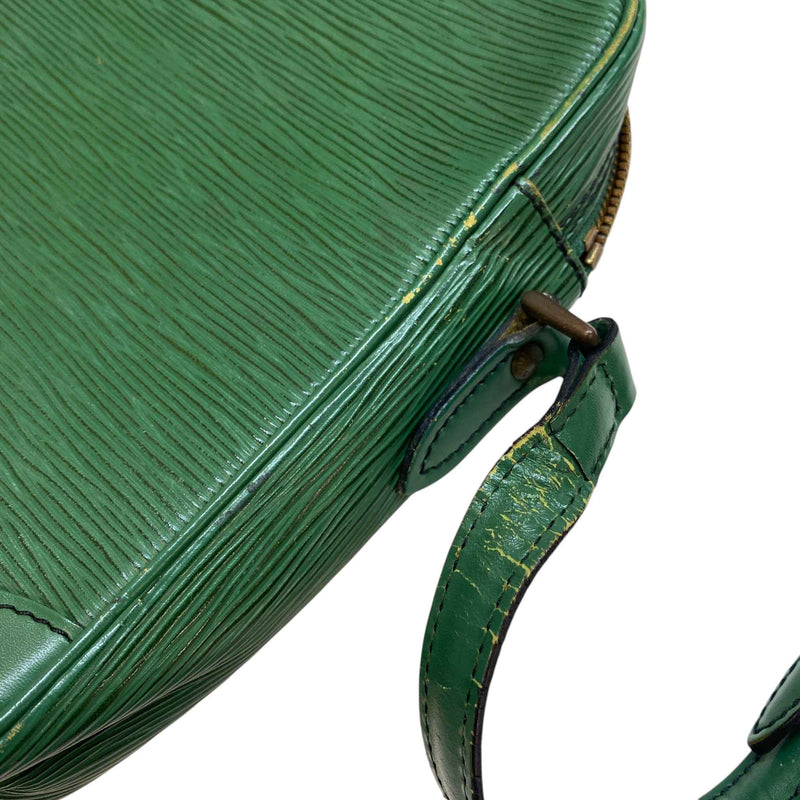 Men's Epi Danube Crossbody Bag Green