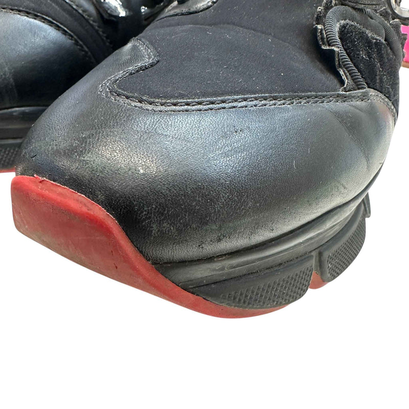 Men's Red Runner Low Trainers Black Size EU 43 / UK 9