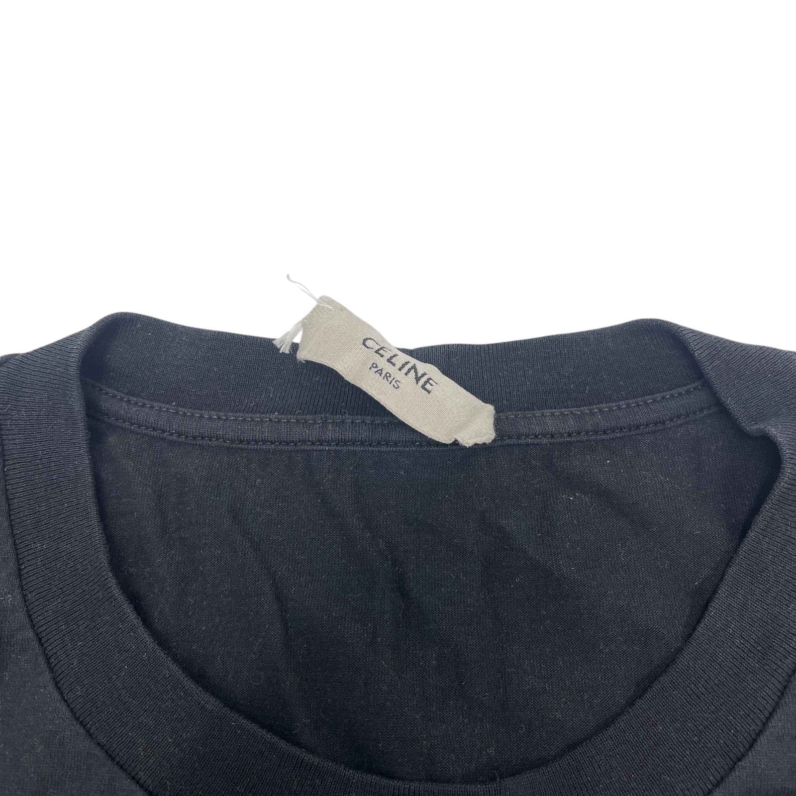 Men's Logo Print T-Shirt Black Size M - Photo 9