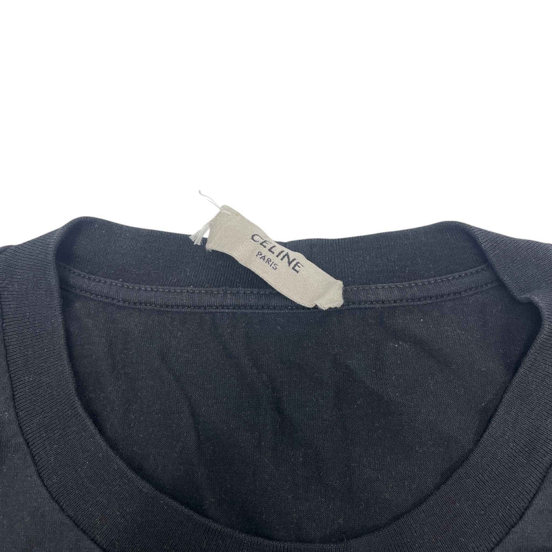 Men's Logo Print T-Shirt Black Size M