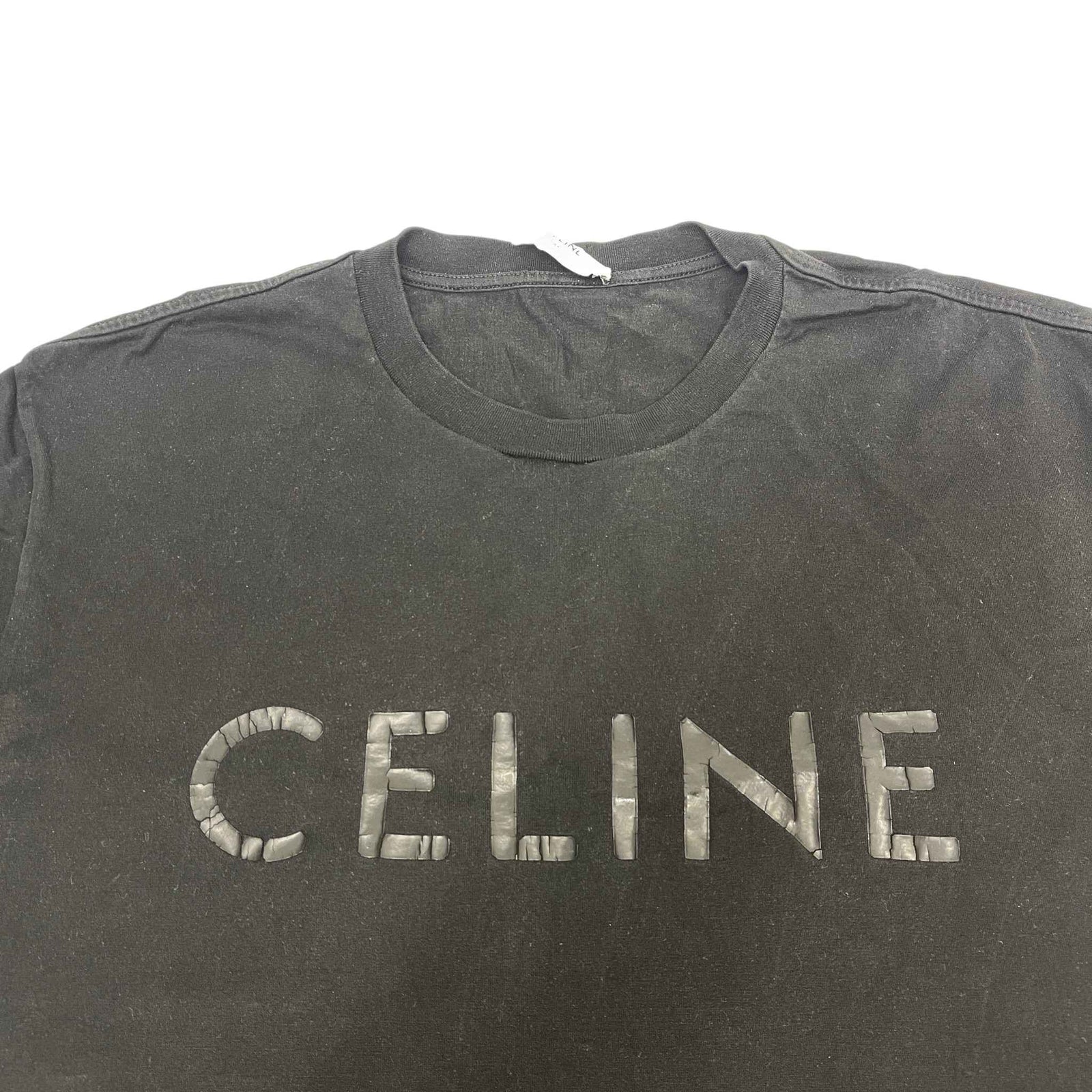 Men's Logo Print T-Shirt Black Size M - Photo 8