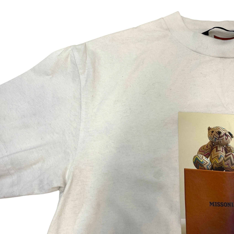 Men's X Missoni Bear T-Shirt White Size S