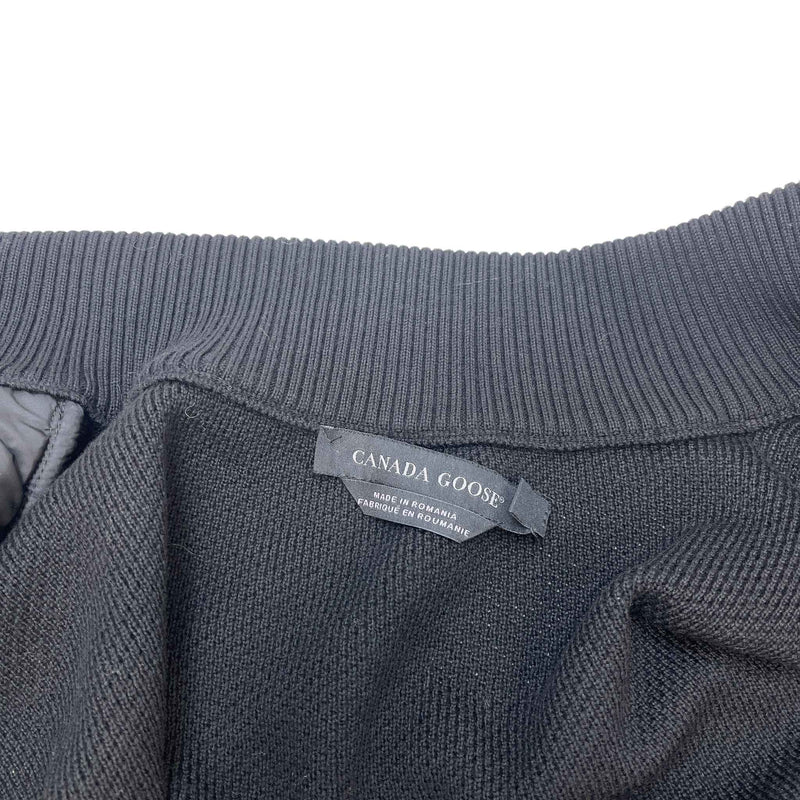 Men's Hybridge Knit Jacket Jacket Black Size XXL