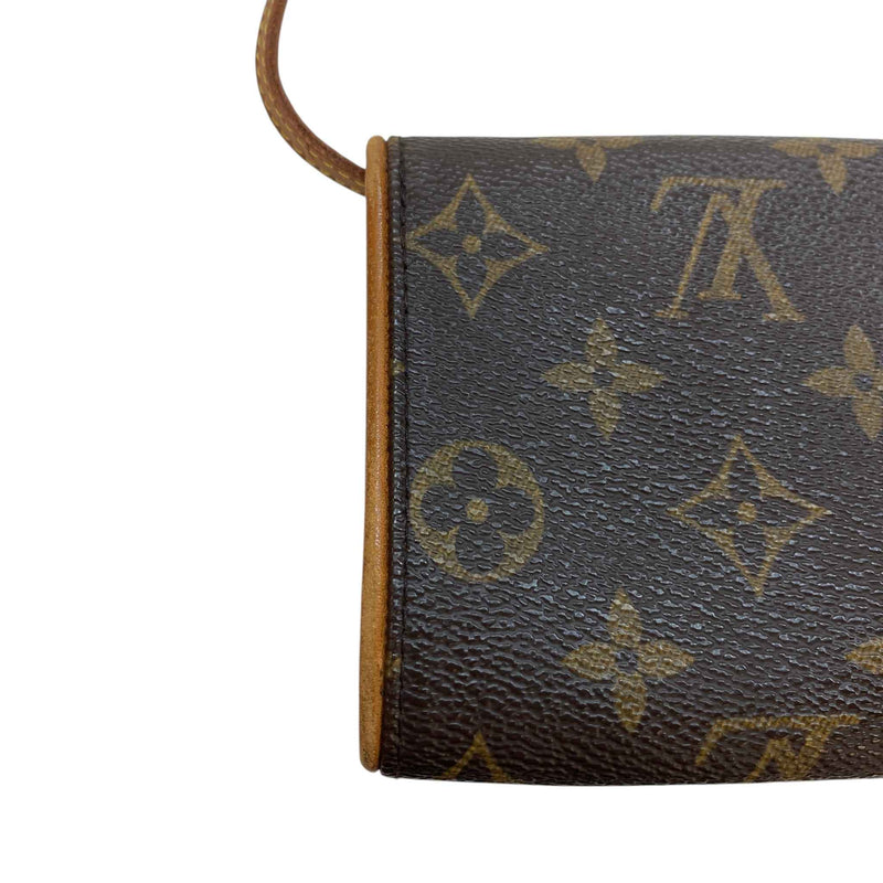 Women's Monogram Pochette Twin Pm Bag Brown