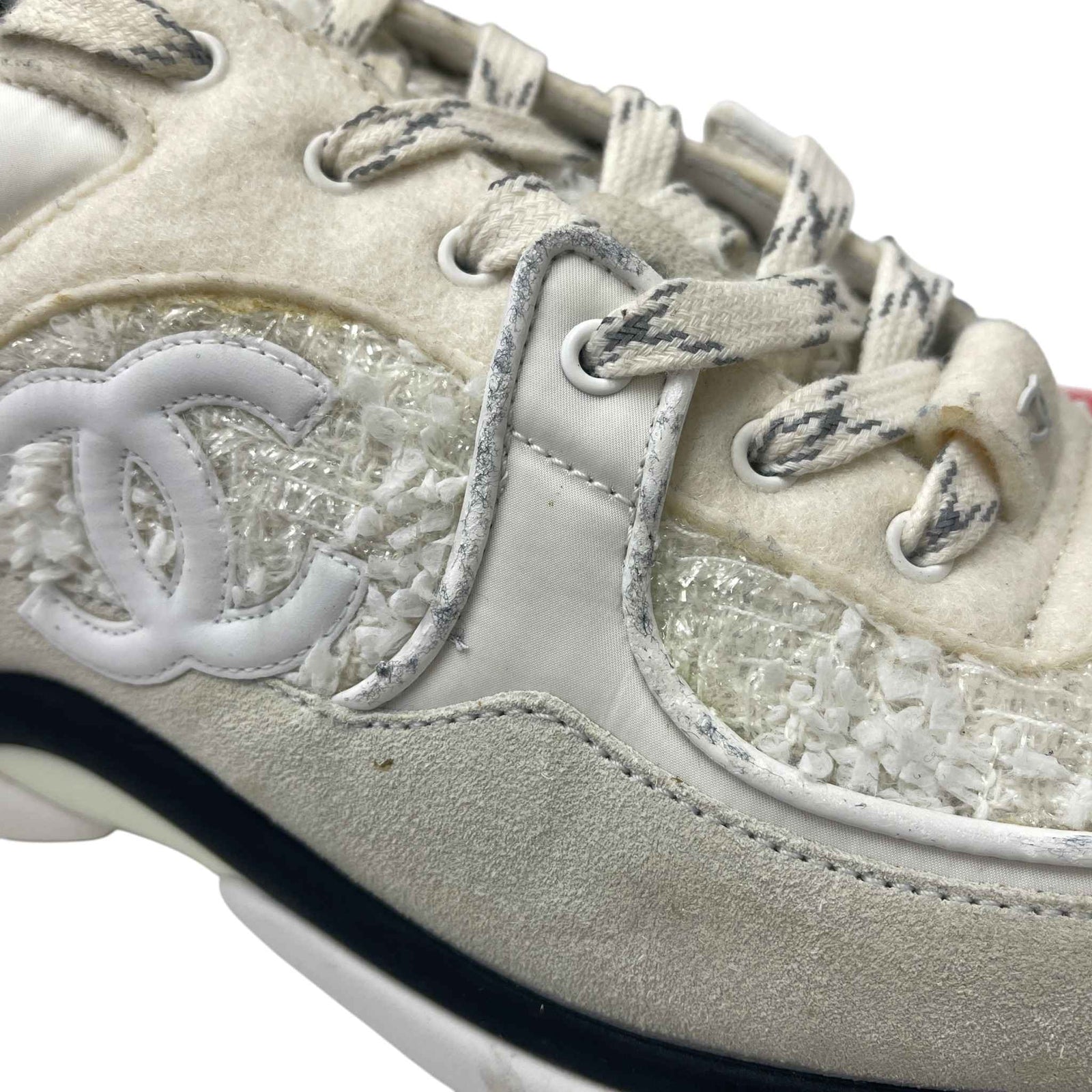Women's Cc Runner Low Trainers White Size EU 38.5 / UK 5.5 - Photo 14