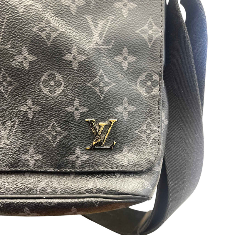 Men's Monogram District Pm Messenger Bag Black