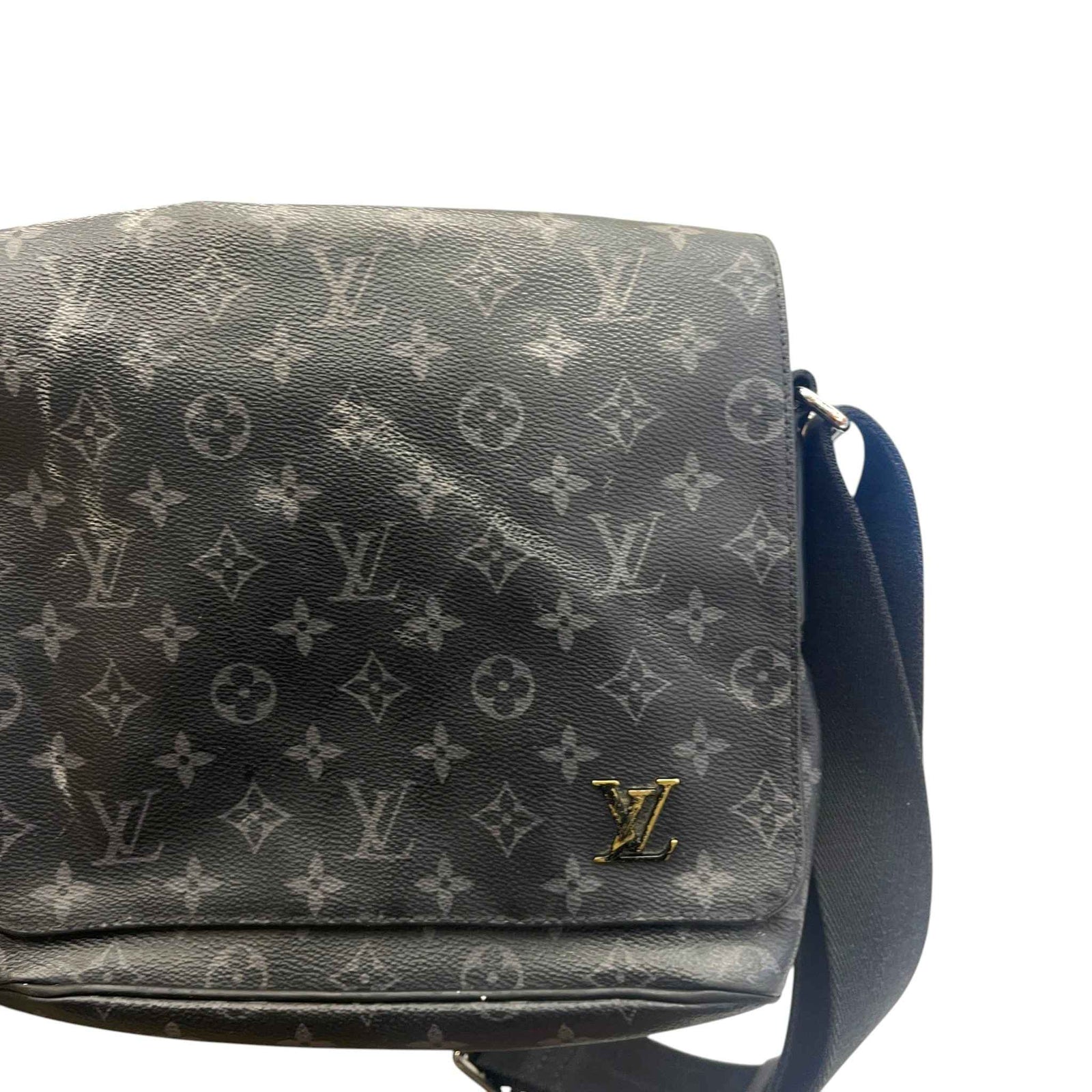Men's Monogram District Pm Messenger Bag Black - Photo 16
