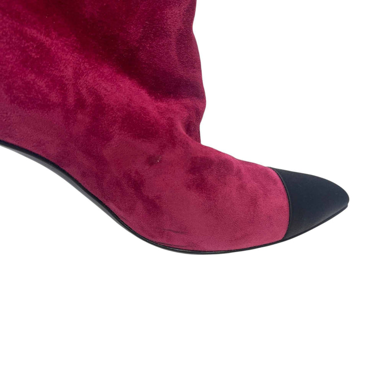 Women's Cap Toe Gabrielle Boots Pink Size EU 38.5 / UK 5.5