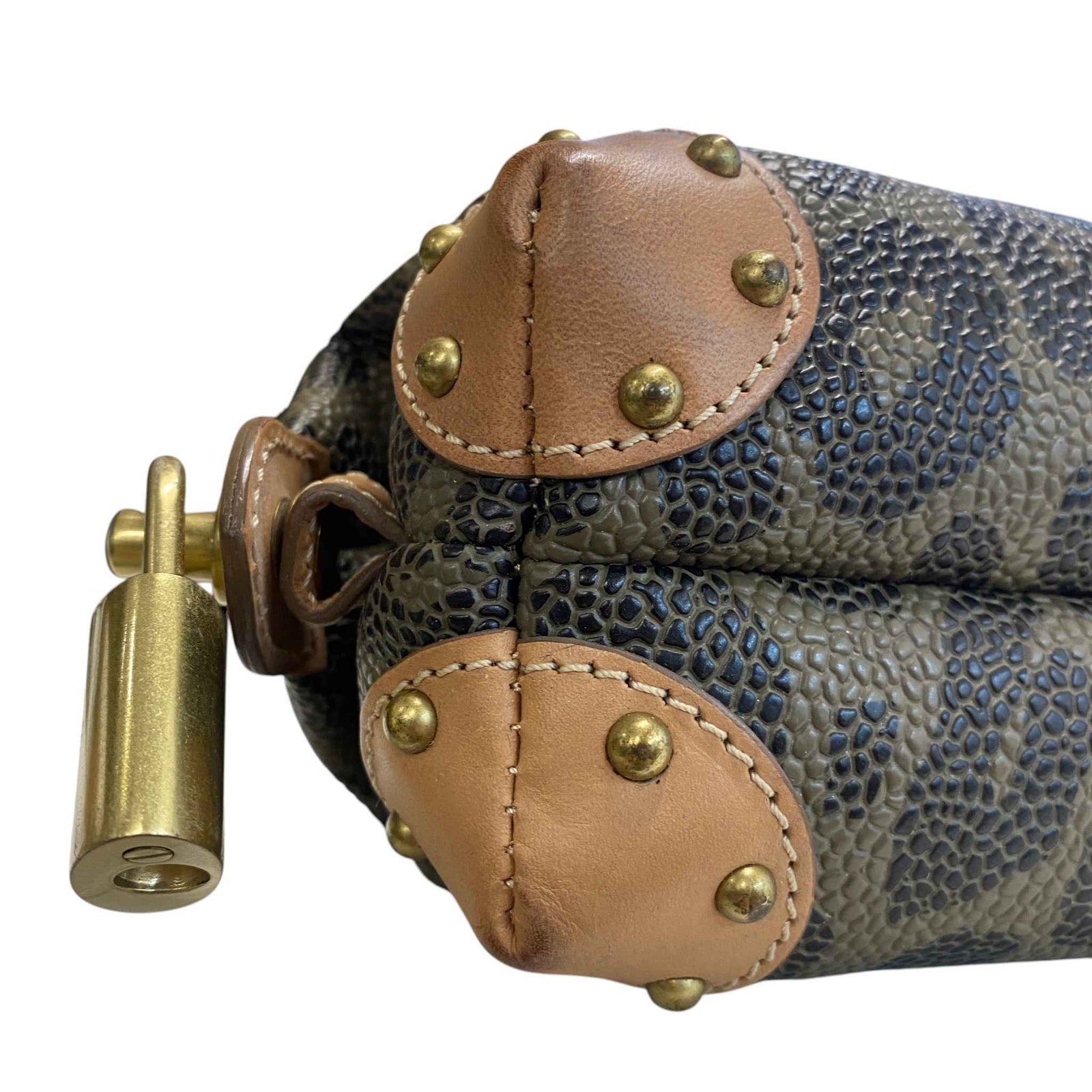 Women's Leopard Makeup/Pencil Case Pouch Brown - Photo 14