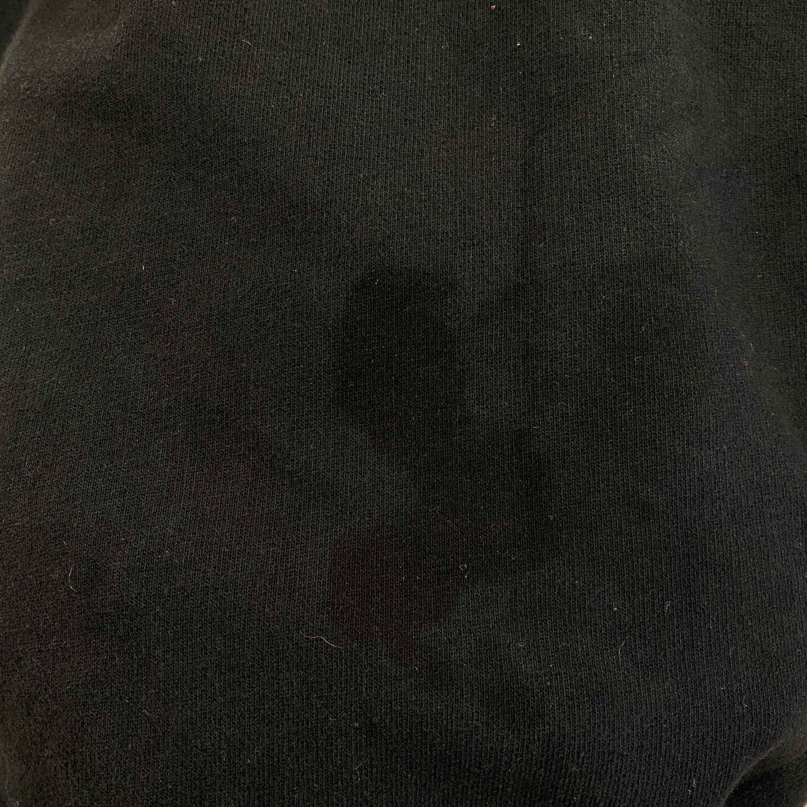 Men's Applique Logo Hoodie Black Size XL - Photo 10