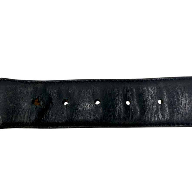 Men's Interlocking G Web Stripe Belt Burgundy Size Waist 34"