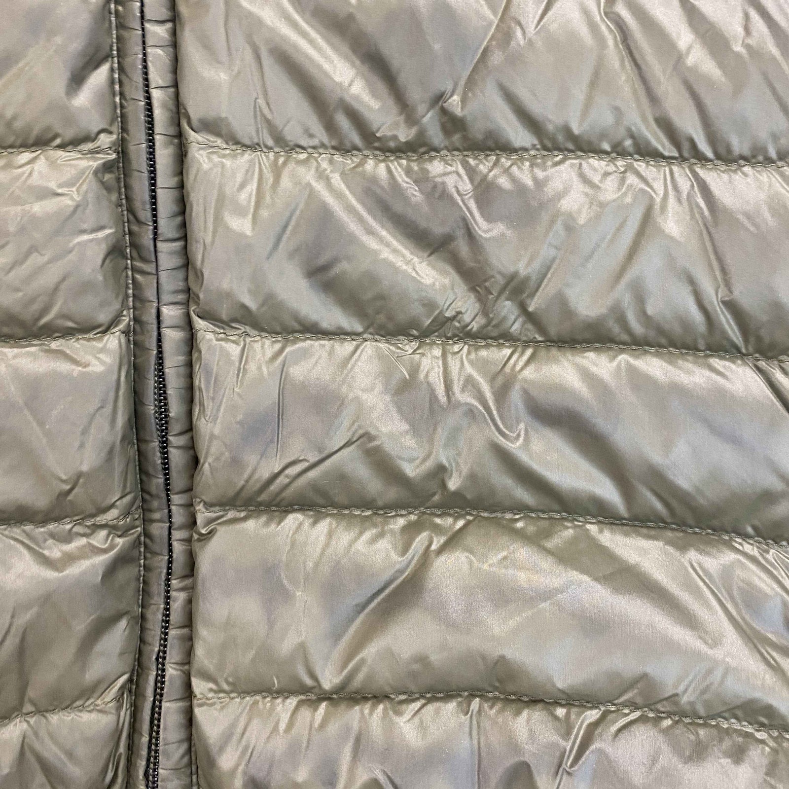 Men's Plaque Logo Down Jacket Green Size IT 50 / L - Photo 13