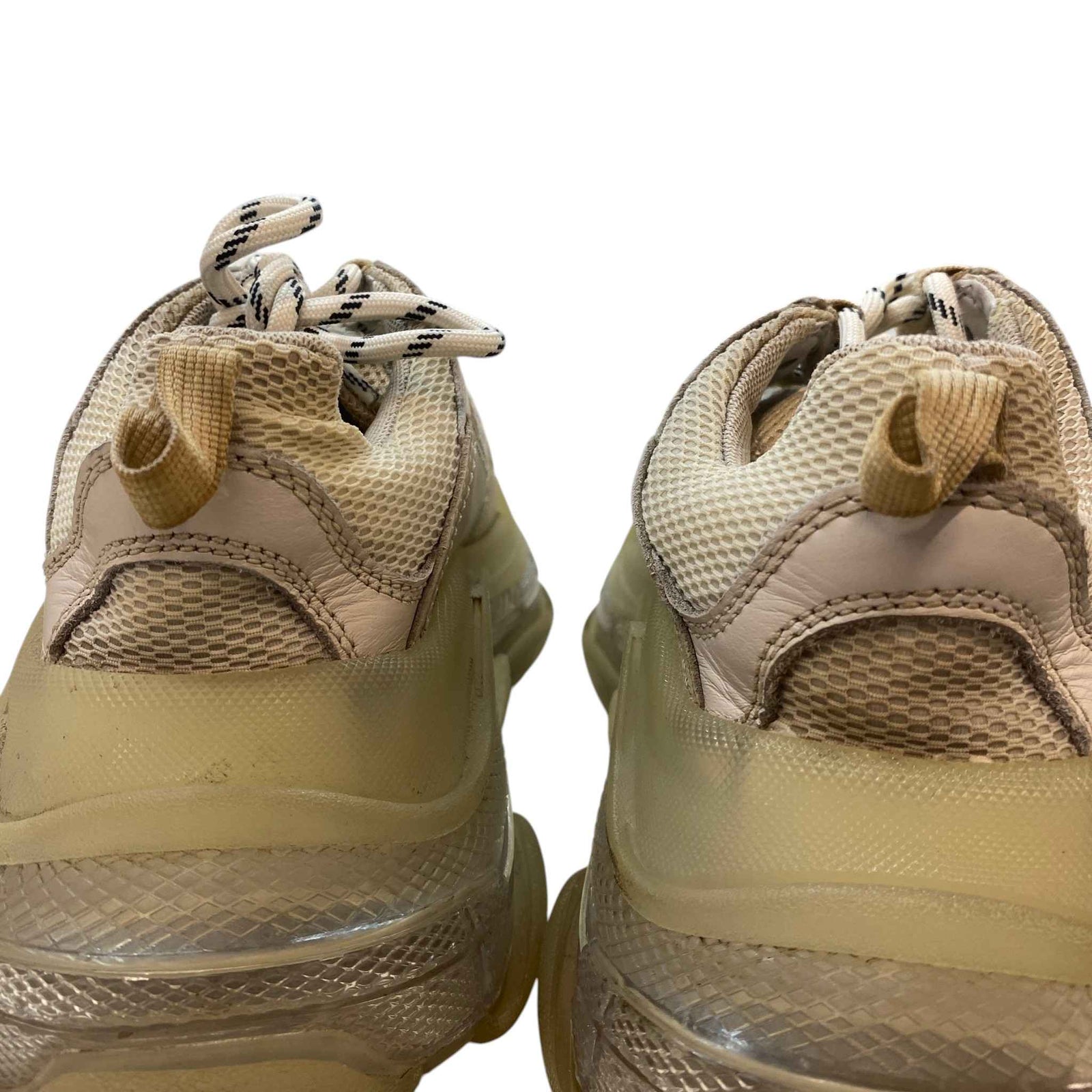 Women's Triple S Low Trainers Beige Size EU 37 / UK 4 - Photo 13