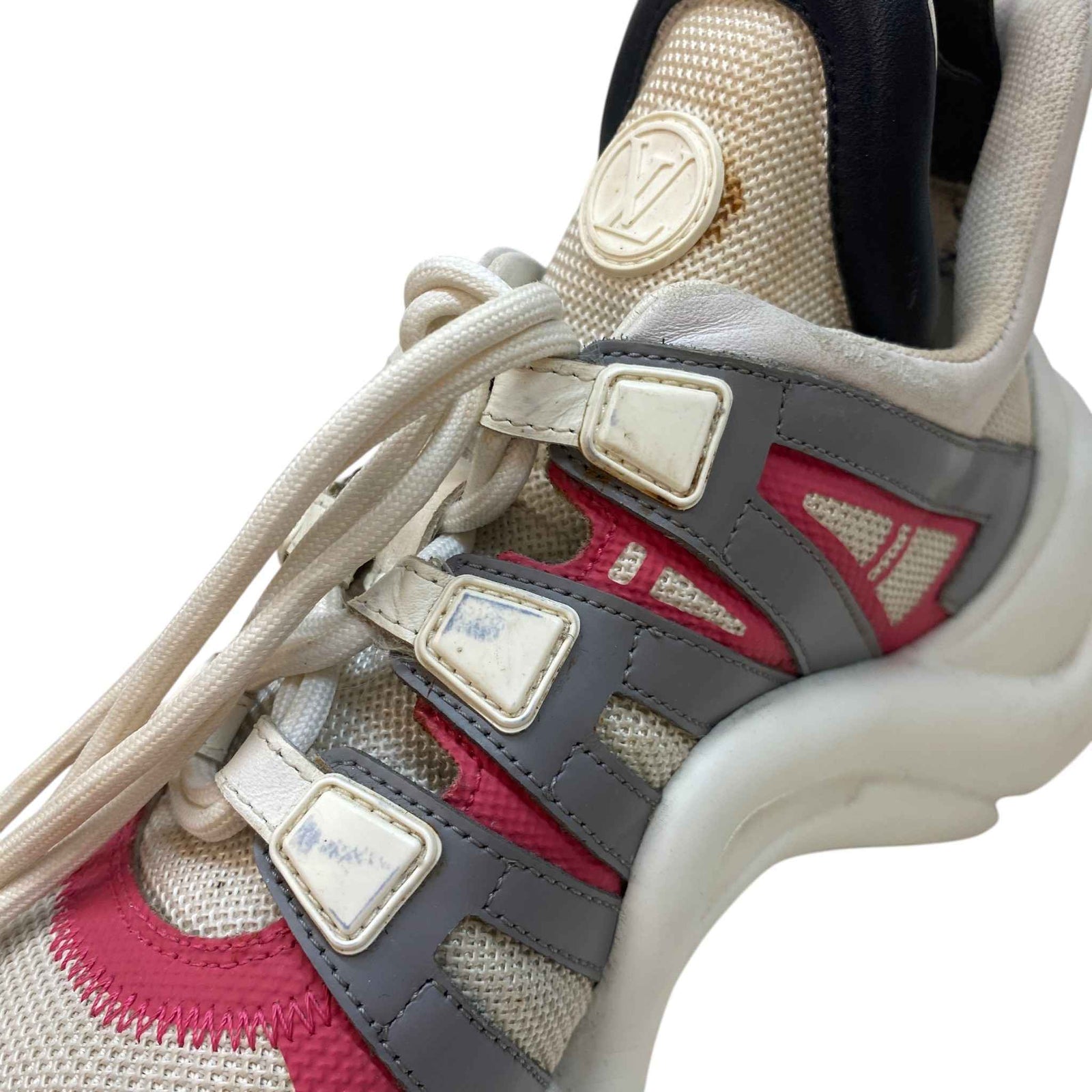 Women's Lv Archlight Low Trainers White Size EU 39 / UK 6 - Photo 16