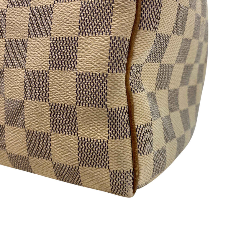 Women's Damier Azur Speedy 30 Bag White