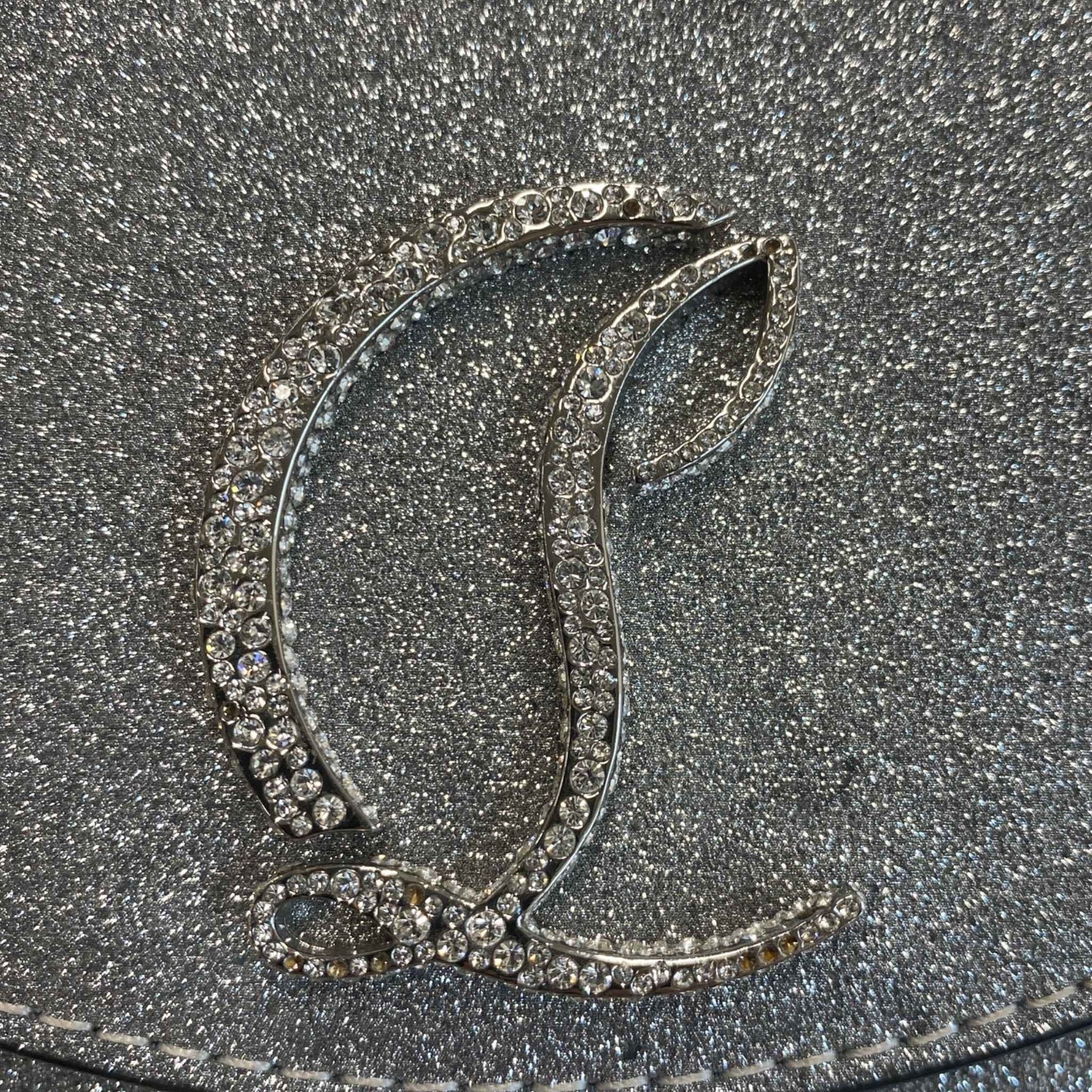 Women's Loubi54 Glitter Bag Silver - Photo 13