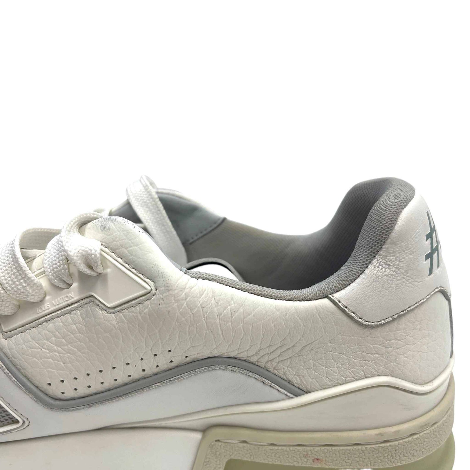Men's Lv Low Trainers White Size EU 41.5 / UK 7.5 - Photo 14