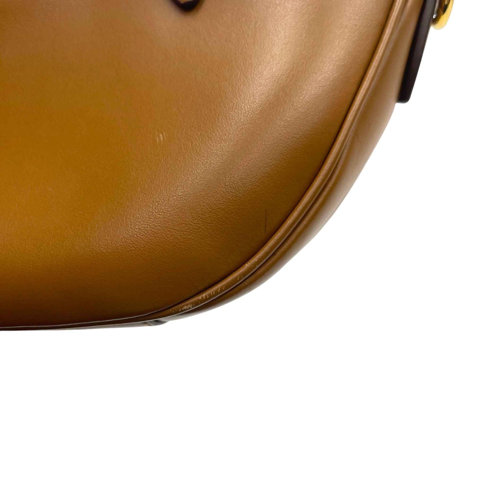 Prada Women's Plaque Logo Handbag Brown - Photo 13