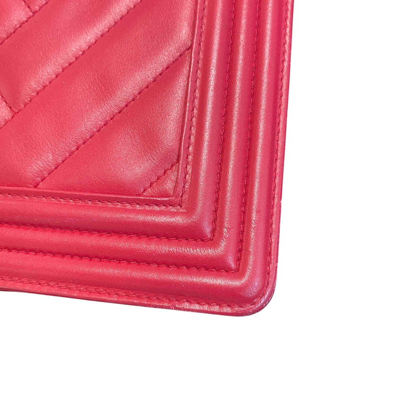 Women's Large Leboy Lambskin Bag Pink
