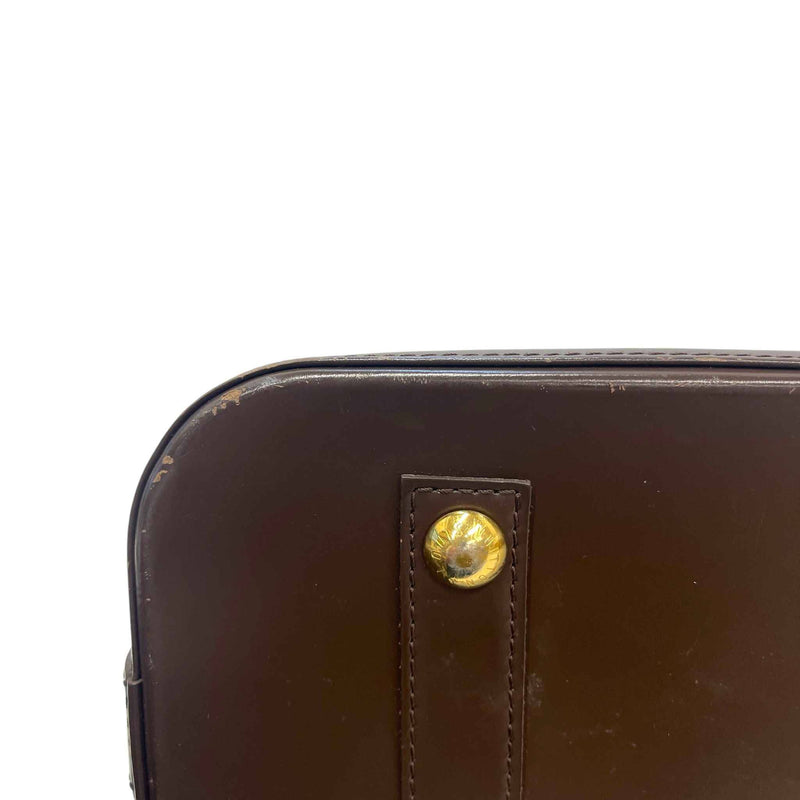 Women's Damier Ebene Alma PM Handbag Brown