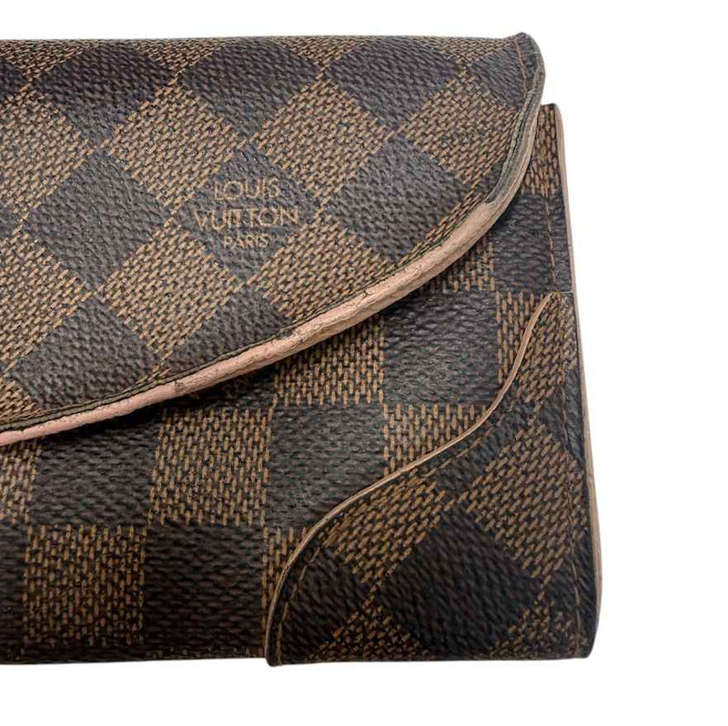 Women's Damier Ebene Caissa Purse Brown