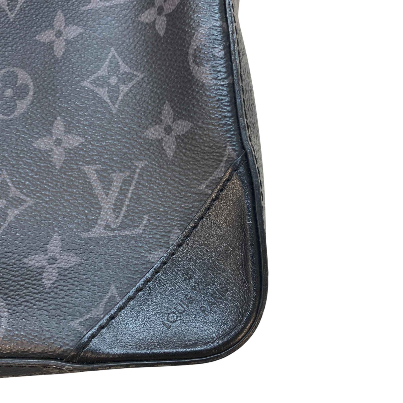 Men's Monogram Eclipse Trio Messenger Bag Black - Photo 15