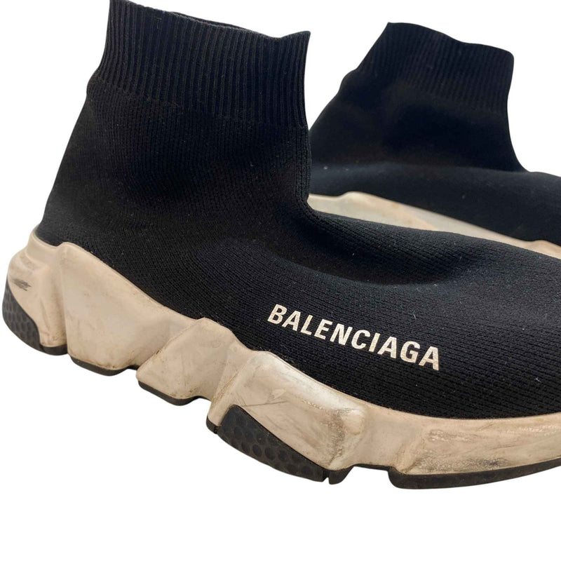 Women's Speed High Trainers Black Size EU 35 / UK 2
