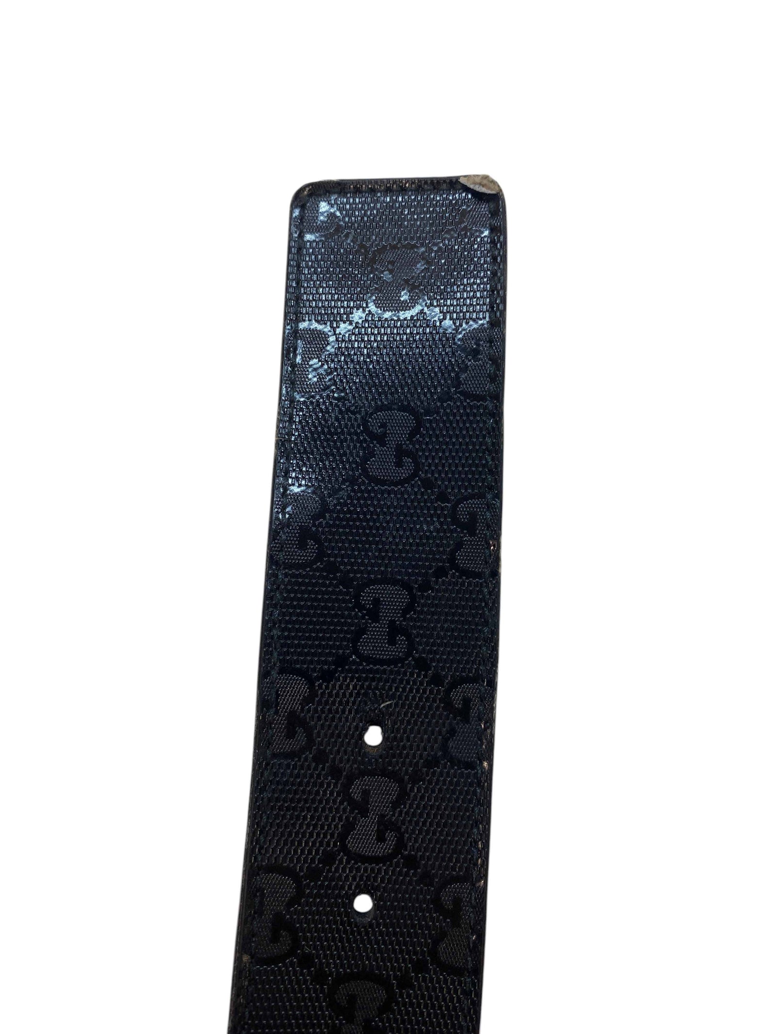 Gucci Men's Interlocking G Belt Black Size 40" - Photo 9