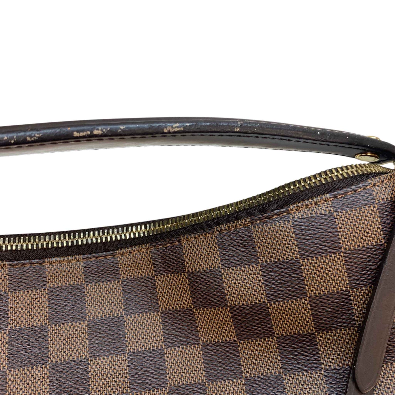 Women's Damier Duomo hobo Bag Brown - Photo 17